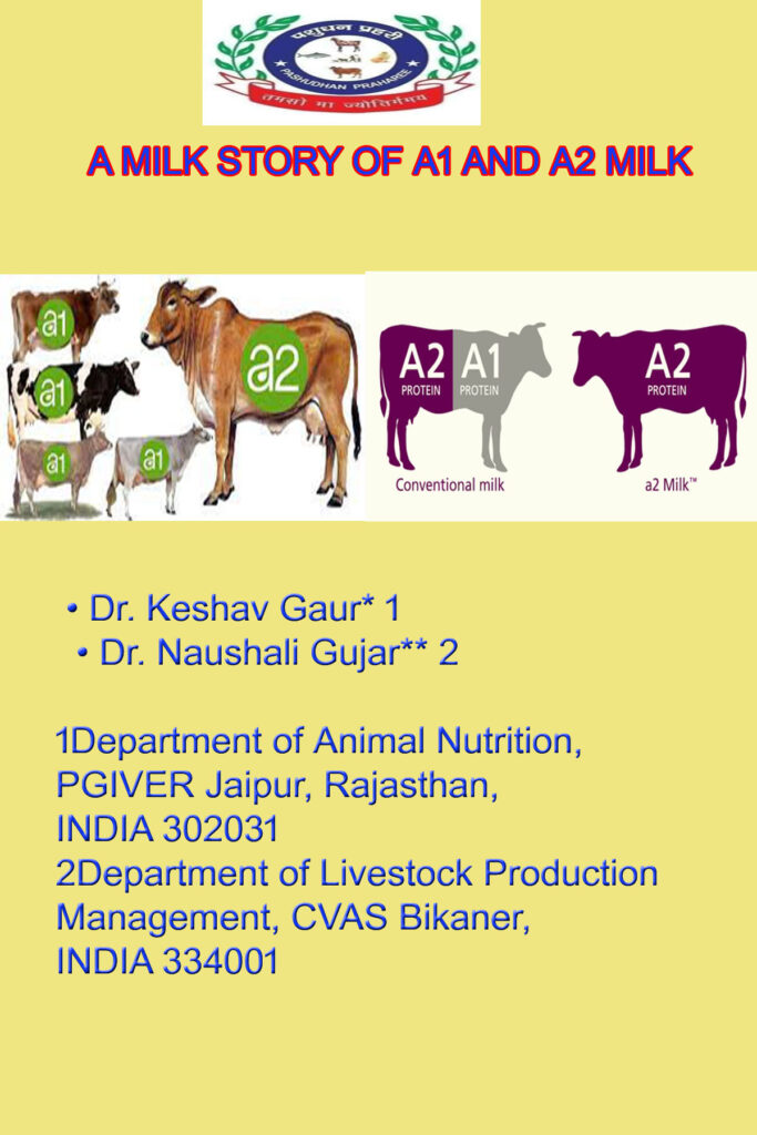 A MILK STORY OF A1 AND A2 MILK | Pashudhan praharee